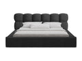 Upholstered bed with storage 220x240 - by Bohometop - black - Bohometop 64213RQBO