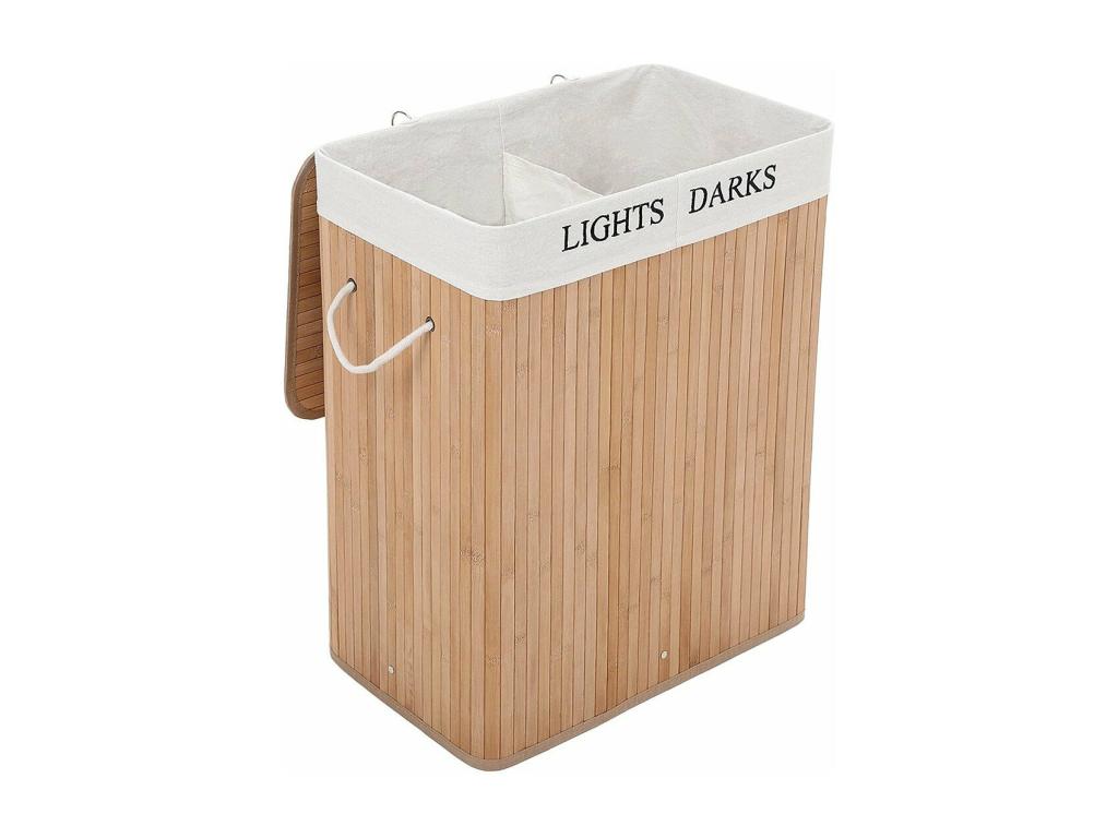Bohometop 2-Compartment Laundry Basket - 100L 32848UPCG