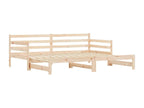 Daybed with pull-out bed 80x200 solid pine wood 31856IQDX
