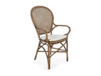 Set of 2 Bistro Rattan Armchairs - Bohometop 11787YVKL