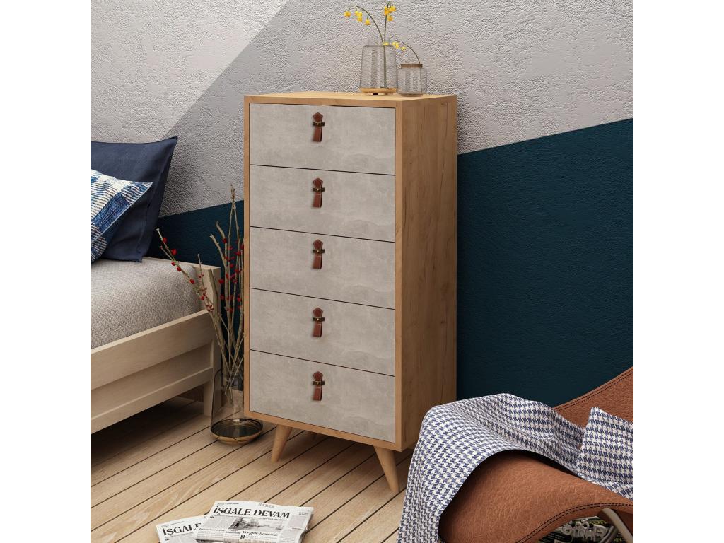 Comfortable card made of rejected melamine agglomerate, white color 21627VEEW