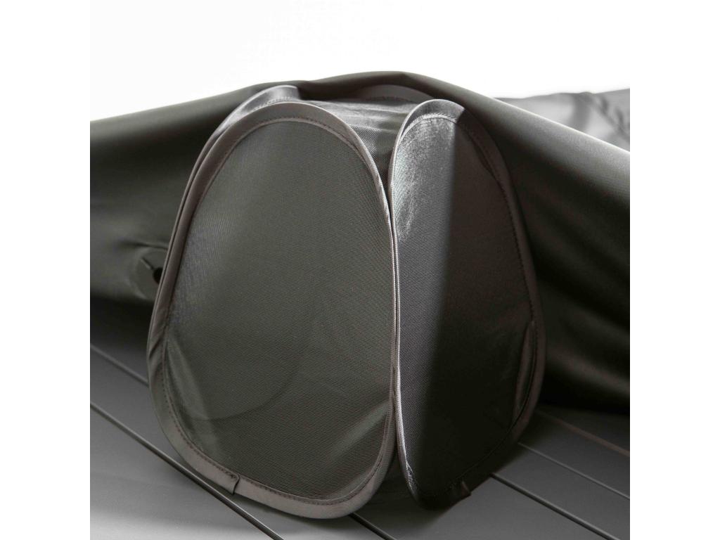 Black garden table cover 170x110 cm 44351AINE