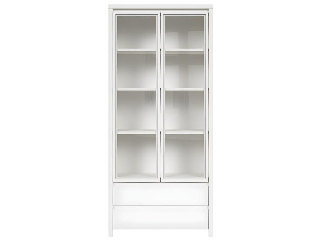 Bohometop White 2-Door 2-Drawer Sideboard 46114YAHZ