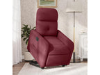 Electric reclining armchair, burgundy red fabric 04087FORL