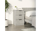 Bedside table, concrete grey, 40x36x65 cm, 48899NYTG