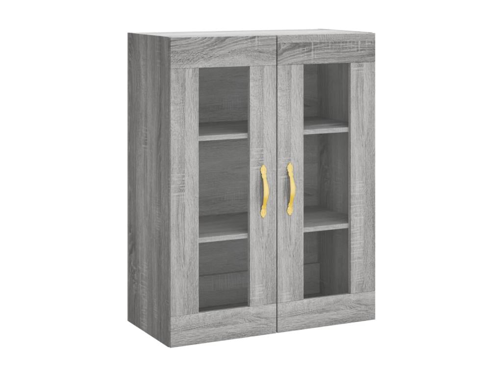 Bohometop tall sideboard, grey, 69.5x34x180 cm, engineered wood, 30427MERN