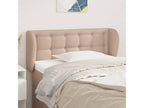 Headboard with wings, Cappuccino color, 103x23x78/88 cm, faux leather