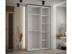 Bohometop 3 Sliding Door Wardrobe 235.2/140/45 2 Doors White/Bohometop/Black 71283XETK