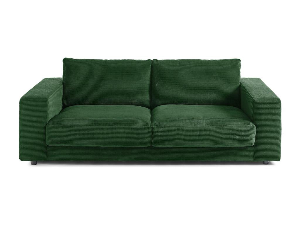 Sofa - emerald green corduroy - Bohometop 68634SOQZ