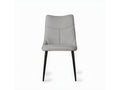 Dining chair in grey fabric, 46x85 cm - Bohometop 89937GKLP