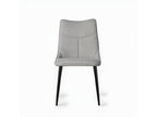 Dining chair in grey fabric, 46x85 cm - Bohometop 89937GKLP