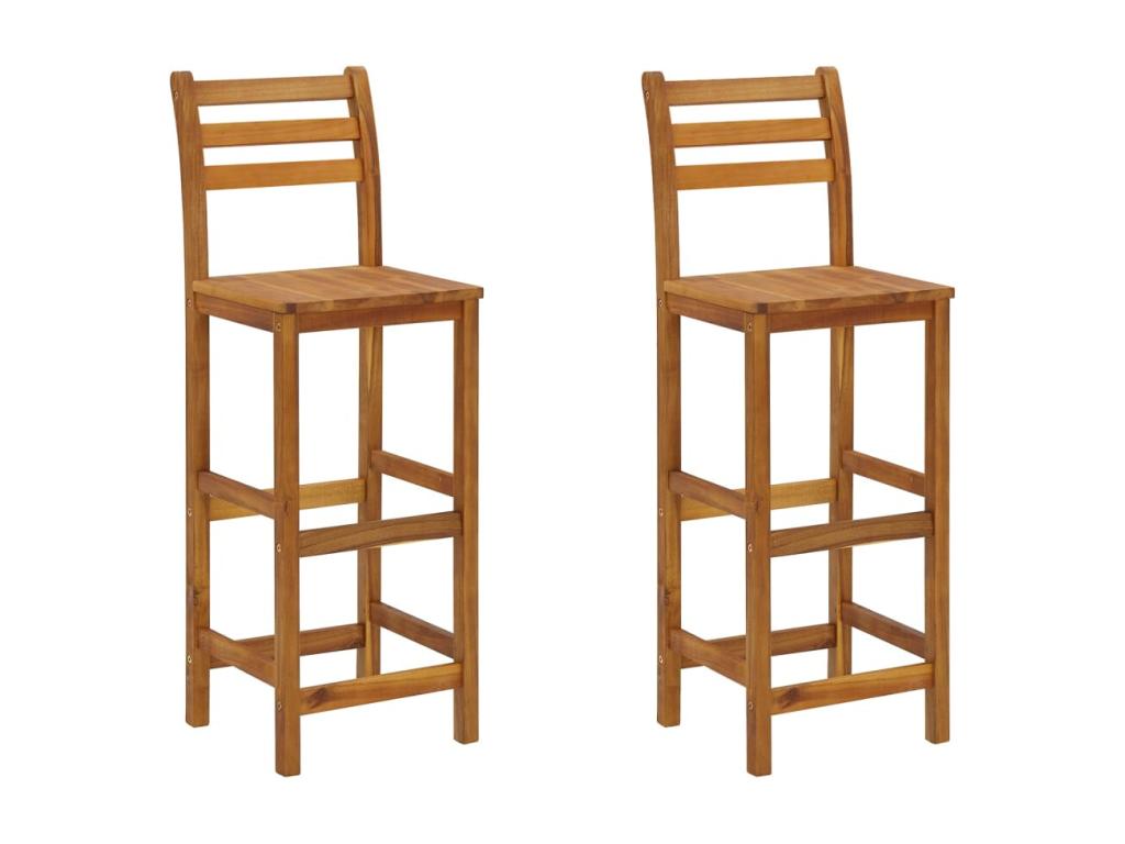 Brown wooden dining room set 42x36x110 cm 02 0013593 10549RPHK