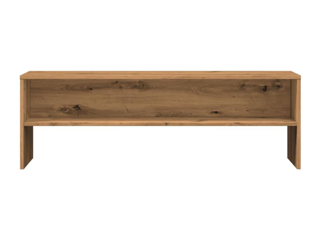 Handcrafted oak TV stand, 120x40x40 cm, engineered wood, 15245VLHB