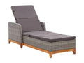 Brown resin sun lounger/deckchair 200x70x30 cm 02 0012917 12504KDWK
