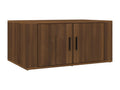 Coffee table, brown oak, 80x50x36 cm, engineered wood, 89448WNSS
