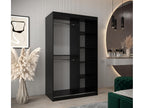 Bohometop Sliding Door Wardrobe 200/120/62 2 Doors Black/Bohometop 24646KNQV