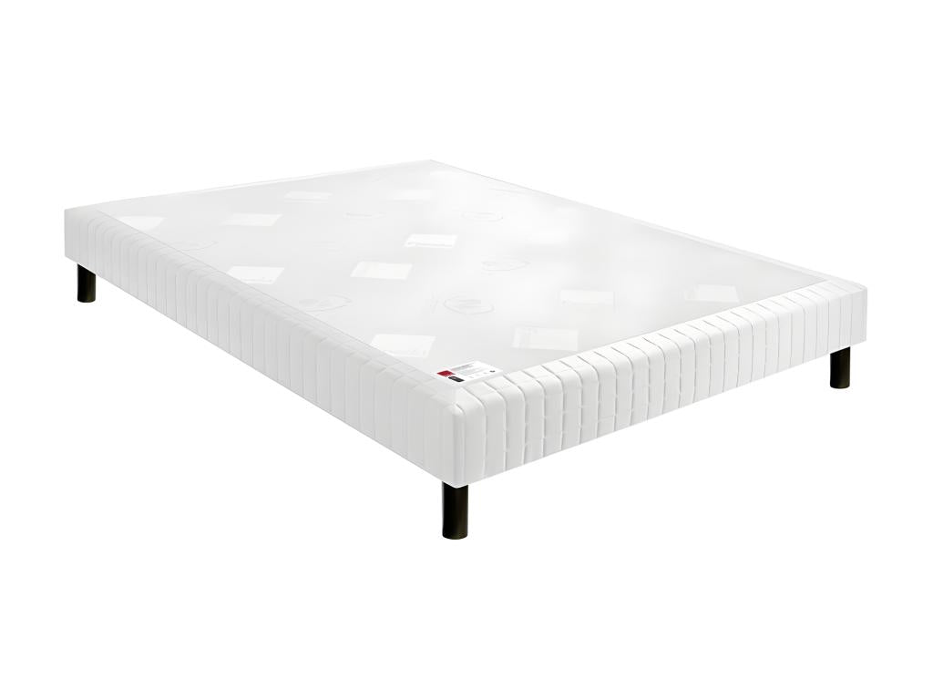 Bohometop medium comfort bed base, chenille linen, 18 cm, NATURE, 90x190, 19762KEJO