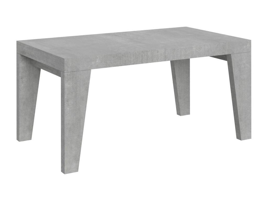 Extendable table 90x160/420 cm Bohometop Concrete Gray 74897QNVV
