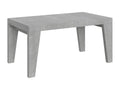 Extendable table 90x160/420 cm Bohometop Concrete Gray 74897QNVV