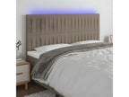 Bohometop LED Headboard 180x5x118/128 cm Fabric 92047OXCU