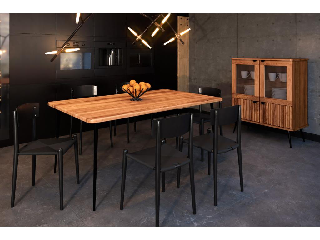 Bohometop - Natural oiled beech heartwood table 100x110 29524YJIE