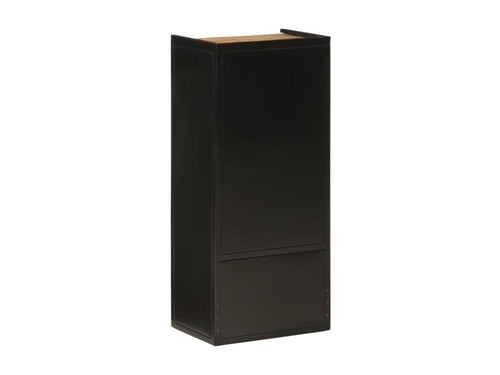 Bathroom cabinet 40x27x90 cm iron and mango wood