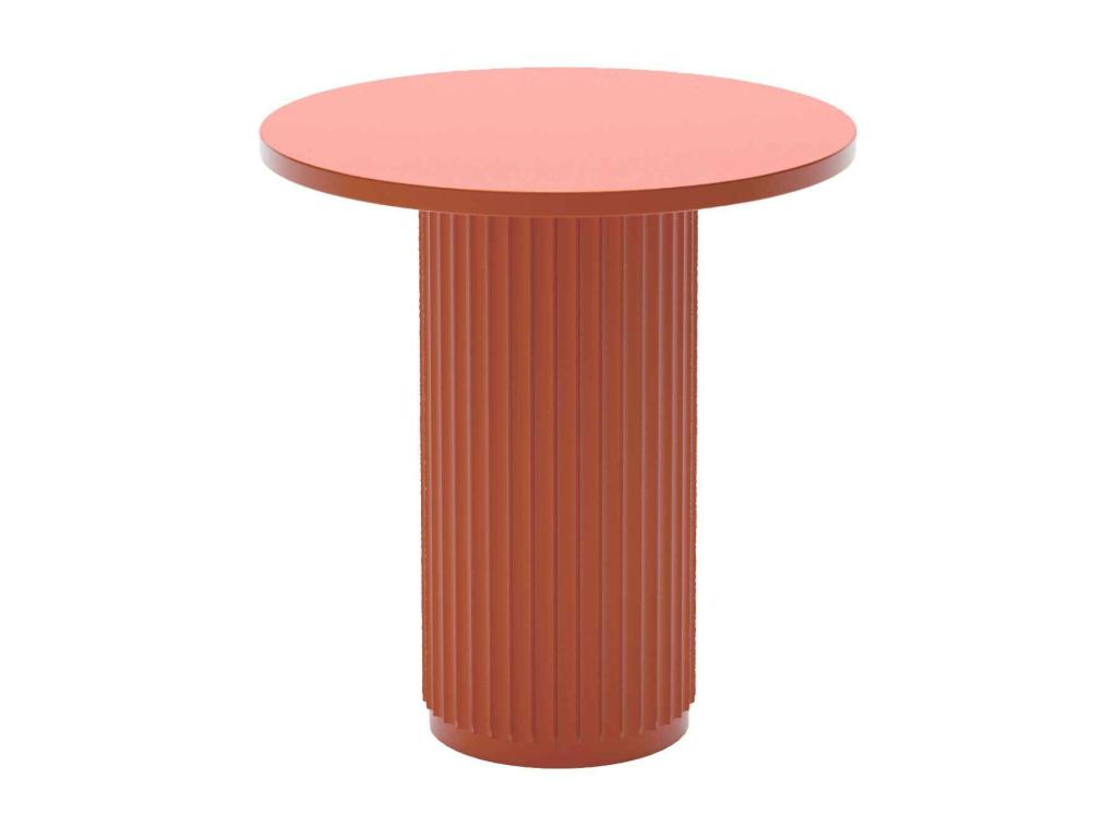 PEONY - Round fluted side table 91370RRUD