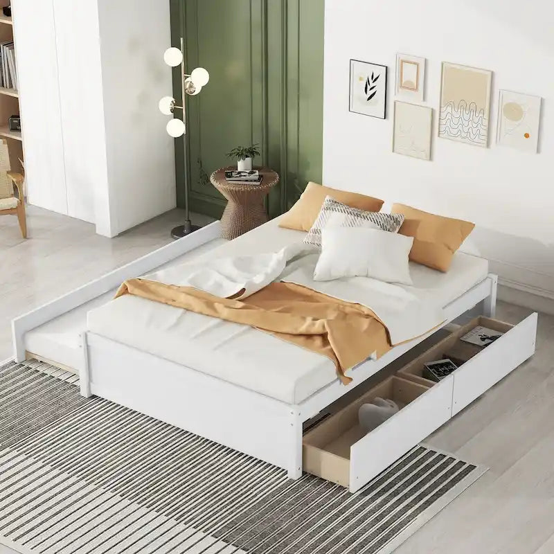 Fill Bed with Twin Size Trundle