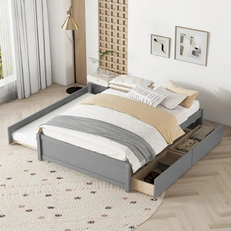 Fill Bed with Twin Size Trundle