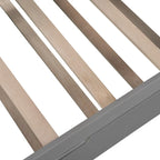 Twin Wooden Daybed with Trundle Bed , Sofa Bed for Bedroom Living Room