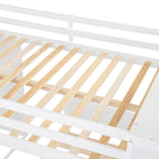 Full size Loft Bed with a twin size Stand-alone bed