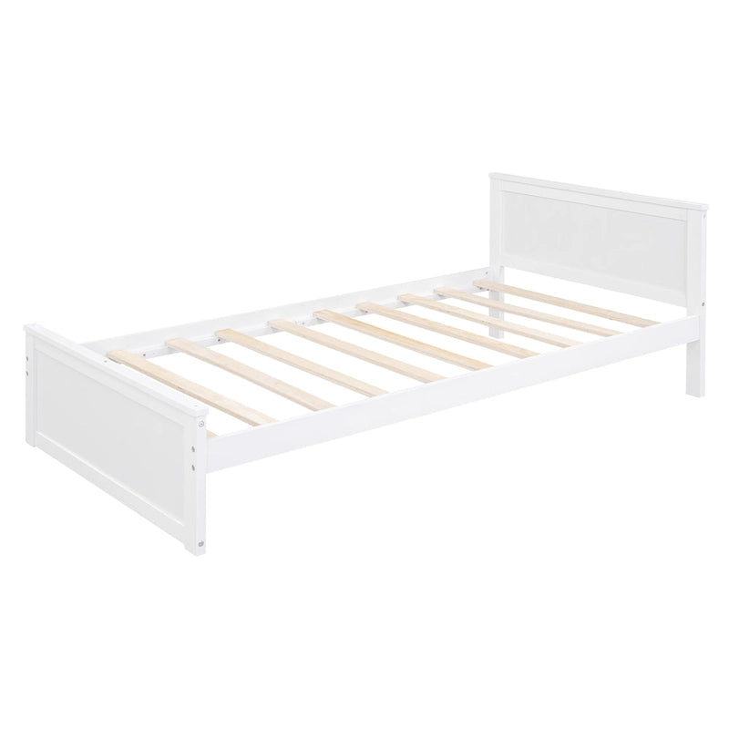 Full size Loft Bed with a twin size Stand-alone bed