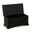 Antique Black Devonshire Blanket Chest