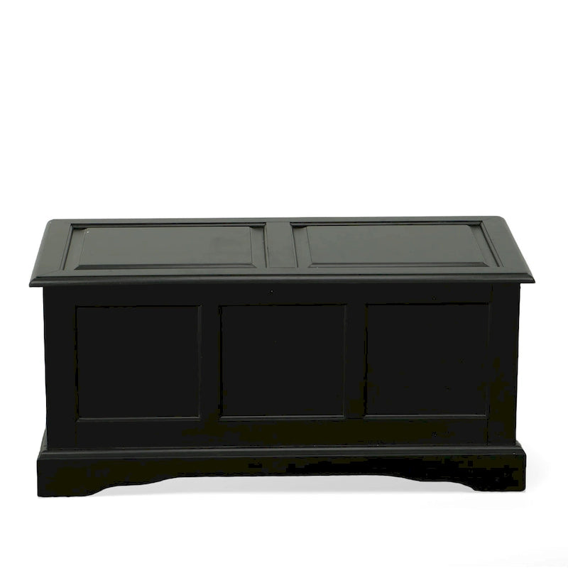 Antique Black Devonshire Blanket Chest