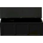 Antique Black Devonshire Blanket Chest