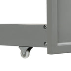 Wood Daybed Twin with Trundle, Twin Size Daybed Frame Sofa Bed