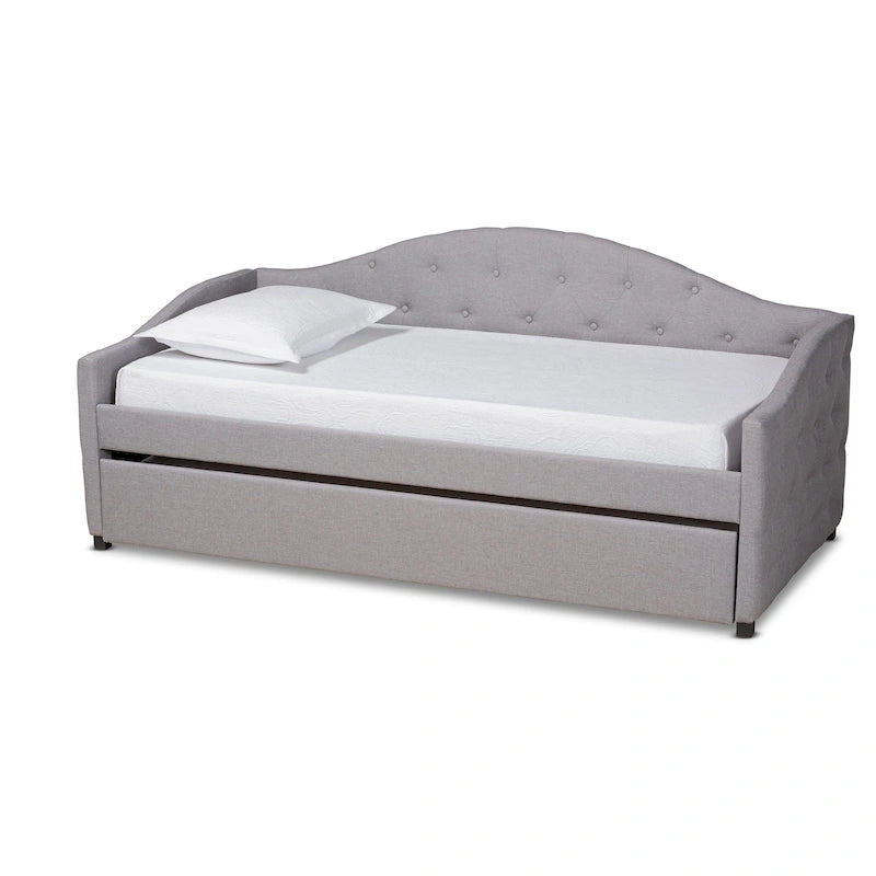 Becker Modern and Contemporary Transitional Daybed with Trundle