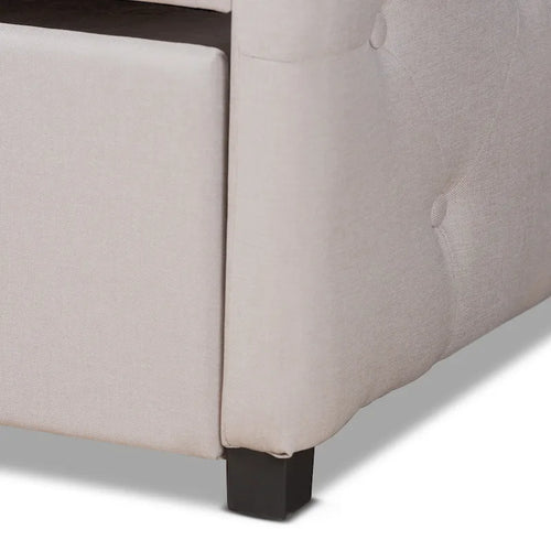 Becker Modern and Contemporary Transitional Daybed with Trundle