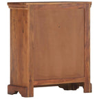 vidaXL Sideboard 24.8x11.8x29.5 Solid Acacia Wood