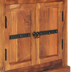 vidaXL Sideboard 24.8x11.8x29.5 Solid Acacia Wood