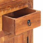 vidaXL Sideboard 24.8x11.8x29.5 Solid Acacia Wood