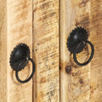 vidaXL Sideboard 67.7x13.8x31.5 Solid Mango Wood