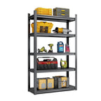 Storage Shelves 5 Tier Heavy Duty Metal Shelving Unit Adjustable Shelving Units and Storage Rack Kitchen Garage Shelf