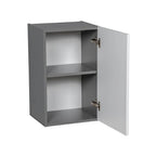 9 x 24 Wall Cabinet-Single Door-Grey - 9 x 24 x 12