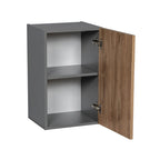 9 x 24 Wall Cabinet-Single Door-Grey - 9 x 24 x 12