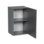 9 x 24 Wall Cabinet-Single Door-Grey - 9 x 24 x 12