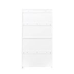 Contemporary Glass Doors Office Storage Cabinet