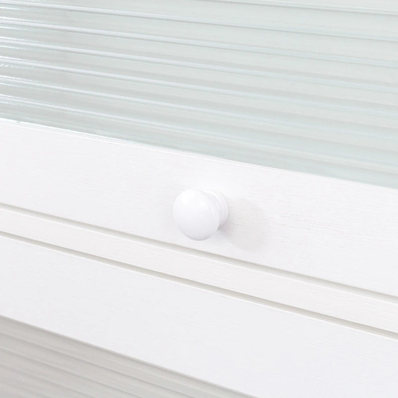 Contemporary Glass Doors Office Storage Cabinet