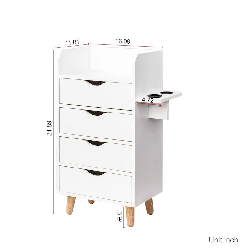 RR 4 -Layer Salon Storage Cabinet