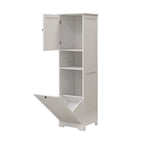 Tilt-Out Laundry Sorter Cabinet